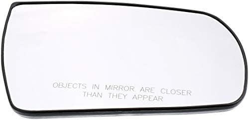 Огледално стъкло странична врата на пътника Dorman 56989 е Съвместимо с Някои модели на Kia