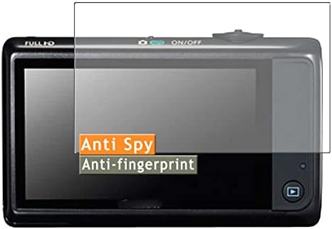 Защитно фолио за екрана Vaxson Privacy, съвместима със стикери за защита от шпионски софтуер, филми, Canon IXY