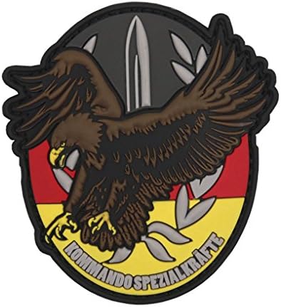 Екипът на специалните сили KSK Адлер Германия Меч Армейского специалните сили 8х7см - 3D Гумена Нашивка