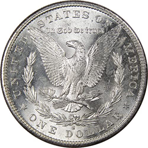 1881 S Morgan Dollar BU Choice Необращенный Сребрист оттенък на Артикул: I1256