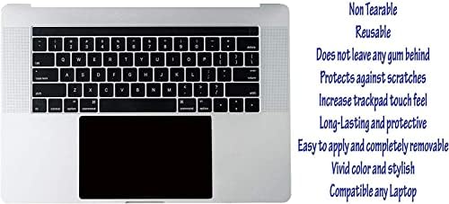 (2 броя) Защитна подплата за тракпад Ecomaholics Premium за лаптоп Acer Aspire R 15 (R5-571) 15,6 инча, Черна