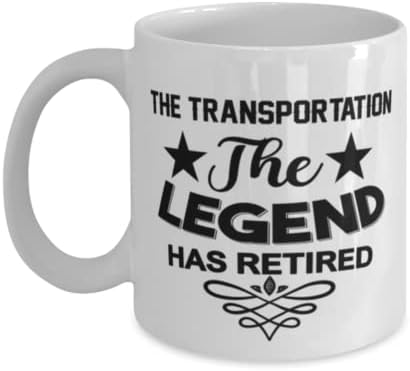 Транспортна Чаша, Легендата се пенсионирах, на Новост, на Уникални Идеи за подаръци за транспортиране, Чаена