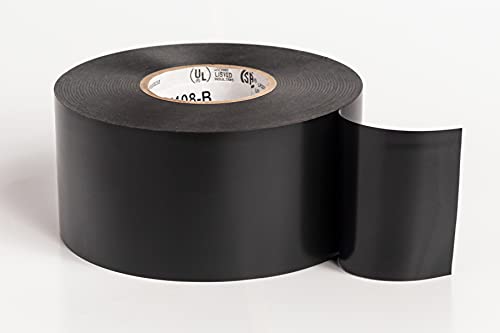 Звукоизоляционная Vinyl акустична герметизирующая лента MLV - 2 x 108 - Черна Съединителната лента PVC, Изолира