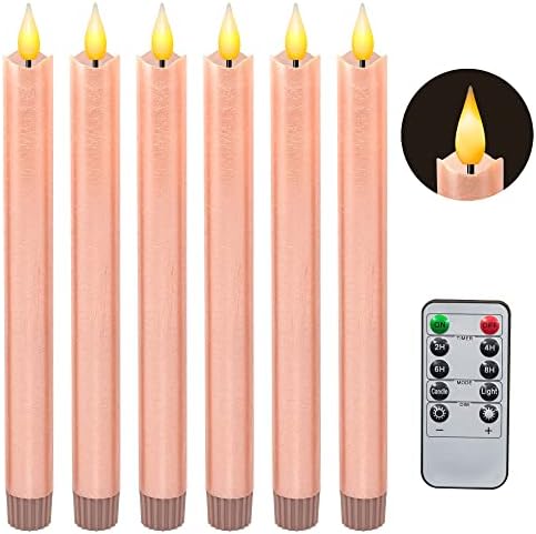 Беспламенные Конични Свещи Yongmao, Блестящо на батерии с 10-Клавишным дистанционно управление, Истински Восъчни