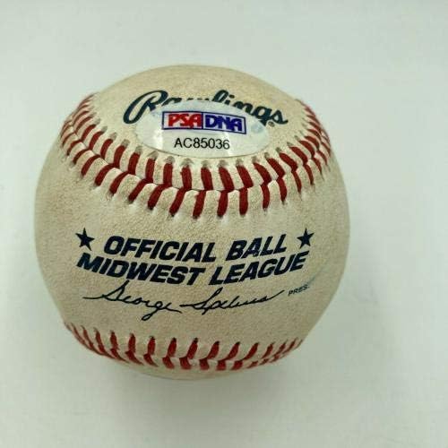 Кори Сийгър Подписа Използвана играта на Действителните 3-та Хоумран Бейзбол 4-27-13 PSA ДНК COA - MLB Използвани
