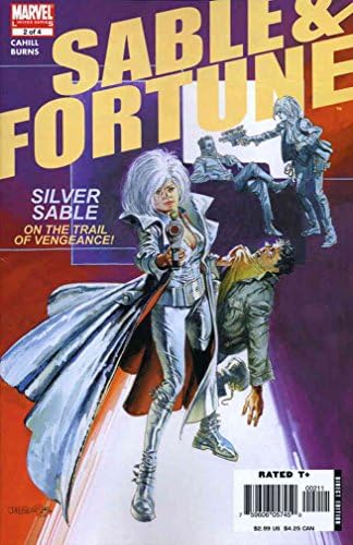 Sable и Фортуна 2 VF; Комиксите на Marvel | Silver Sable Доминик Фортунт
