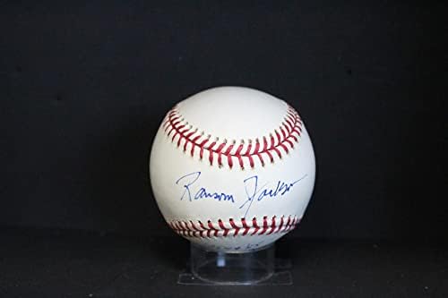 Ранди Джаксън Подписа (Надпис) Бейзболен Автограф Auto PSA/DNA AM48613 - Бейзболни топки с автографи