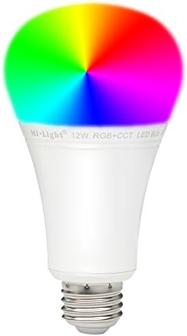 Комплект от 4 led лампи Mi.Light мощност 12 W RGB + CCT от промяна на цвета и регулируема цветна температура