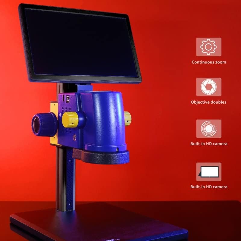 Адаптер за микроскоп GFONIX 600X индустриален клас Всичко в 1 Принадлежности за микроскопи (Цвят: Mc10b-b5)