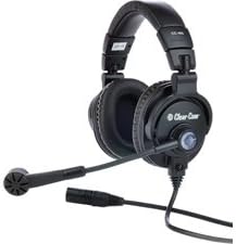 Мъжки слушалки Clear-Com CC-400-X5 с двойно ухо XLR-by-Clear-Com