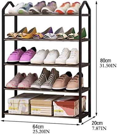 TOMYEUS Съдове за дома Просто стойка за обувки Домашна Икономична Многопластова рафт За обувки, Антре, дневен