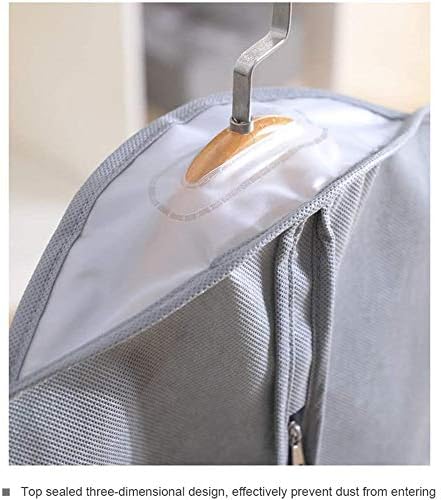 QYQS За съхранение на рокли 49 × 24 / 6 опаковки, чанти и калъфи за дрехи, дишаща калъф, предпазва дрехите от