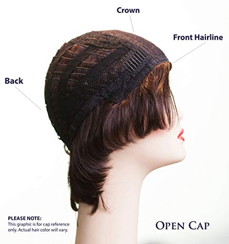 Европейският перука от човешка коса Freeda - Dorothy светло кафяв с по-топъл оттенък на кожата, размер S