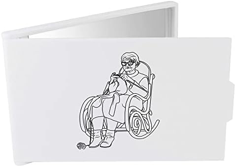 Компактно /Пътното / Карманное огледало за грим Azeeda 'Knitting Grandma' (CM00034780)