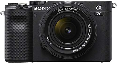 Беззеркальная Полнокадровая камера Sony a7C в корпуса Alpha 7C с 28-60-мм обектив F4-5.6, комплект от черен