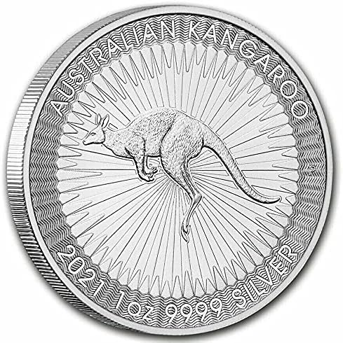 Немагнитные 2021 Австралия 1 унция 999 Тънки Посеребренных монети Kangaroo Challenge Подбрани Подаръци