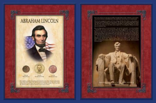 Съкровищата на американската монети на добре познатата Серия от Речи на Линкълн Геттисбергское обжалване