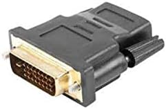 Адаптер LANBERG AD-0010-BK (HDMI F - DVI-D (24 + 1) М; - Черен цвят)