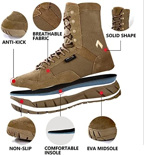 Dr. обувки YEVHEV за мъже, Лека Военен Тактически Обувки за Туризъм, Работни Дишащи обувки за Пустинята