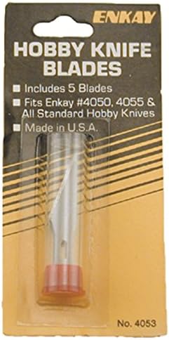 Нож за хоби Enkay 4053, Чесаные, от 5 части