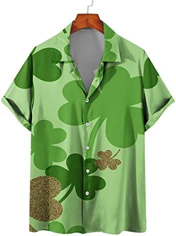 Тениска в Деня на Св. Патрик, Мъжки или Дамски Ирландската Hoody, Ежедневни Блузи с кръгло деколте, Блузи с