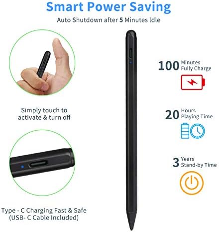 Stylus писалка за Lenovo Yoga Молив, Капацитивен високо-чувствителен Цифров молив Evach с Ультратонким Фитил