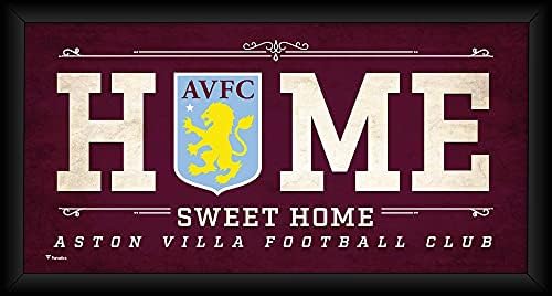 Футболен колаж Aston Villa FC, в рамката на 10 x 20 Home Sweet Home Колаж - Футболни стикери и колажи