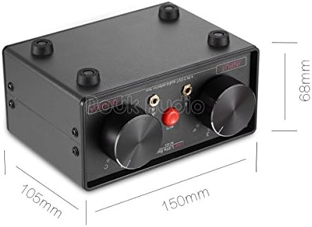 Nobsound Little Bear MC403 Mini 4-В-3-Изходна кутия за избор на звука, 3,5 мм / RCA /Bluetooth Превключвател