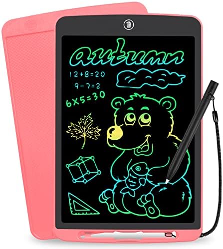 LCD таблет за писане, 12-инчовата дъска за драскулки за деца, Цветни Таблет За рисуване, Стираемые Електронни