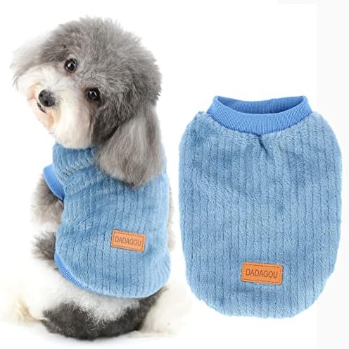 Ranphy мек вълнен плат Пуловер за домашни Любимци, Зимни дрехи за малки Кучета, Дрехи за Момчета и Момичета,