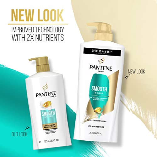 Балсам Pantene Twin Pack с набор от продукти за грижа за косата, с Лъскав за контрол на резба, безопасен за