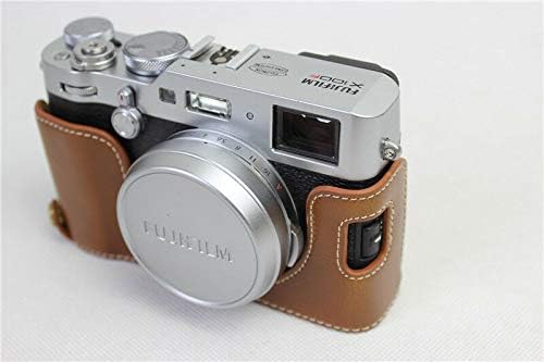 Изкуствена Кожа Половина на Корпуса на Фотоапарата Калъф Чанта Долния Калъф за Fuji Fujifilm Finepix X100V