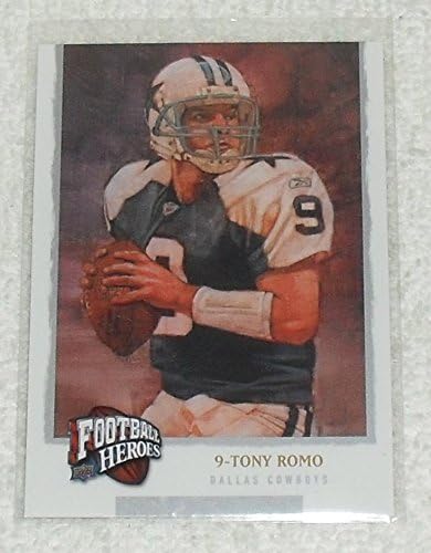 Карта на Тони Romo 2008 Герои на футбола горната палуба NFL № 89