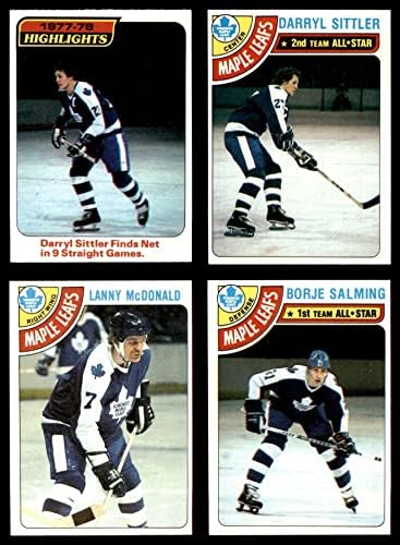 1978-79 Бие Торонто Мейпъл Лийфс В близкия екипа на сет Торонто Мейпъл Лийфс (сет) EX/Mount Мейпъл Лийфс