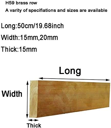 Има латунная мелница HUILUN от месинг с плосък стълб Дебелина: 15 мм Дължина: 50 см /19,68 инча, ширина: 15