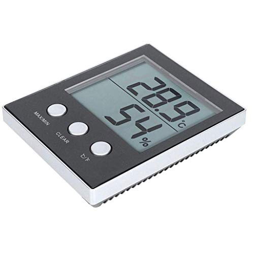 Цифров Термометър-Влагомер WXYNHHD, Измерване на температура и Влажност с LCD екран, Ключ ℃ и ℉ за Дома
