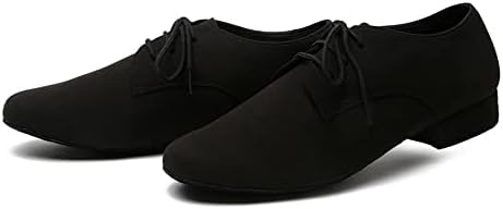 Мъжки Модни Стандартна обувки за Латино Танци балната зала Minishion дантела