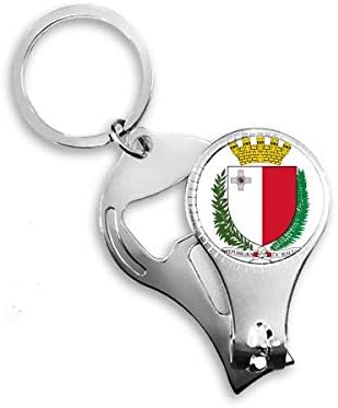 Малта Европа Национална Емблема Ножица за Нокти Халка Ключодържател Отварачка за Бутилки Машина За Рязане