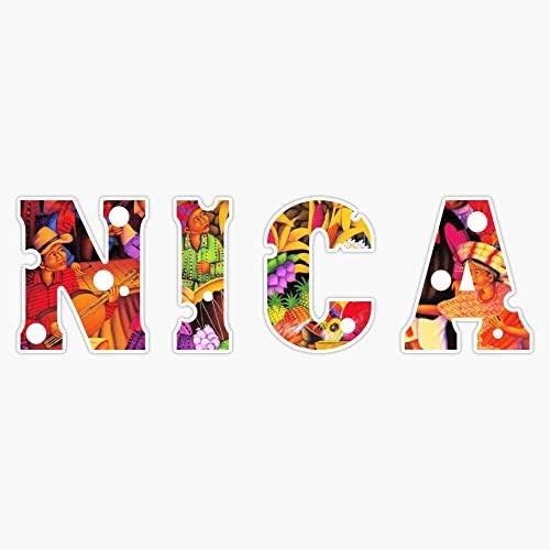 Nica Никарагуа И Централна Америка Пинолеро Стикер Vinyl Стикер На Бронята 5