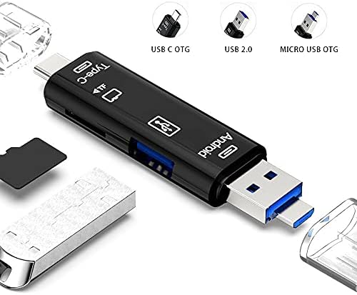 Телефони USB3.0 Type C /USB / USB Micro SD TF Карта памет Reade OTG Адаптер