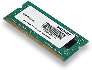 Модул памет Patriot Signature 4GB DDR3 PC3-12800 (1600 Mhz) CL11 sodimm памет PSD34G160081S
