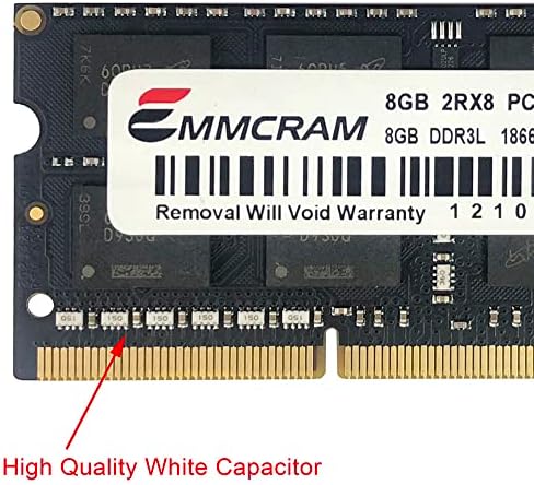 EMMCRAM 16 GB (8GBx2) PC3L-14900 S DDR3/DDR3L Ram памет за лаптоп 1866 Mhz 1867 Mhz sodimm памет 2Rx8 1,35 Без
