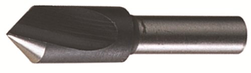 Зенковка от бързорежеща стомана Cleveland C46110, покритие от парна на азотен, 1 Канавка, Диаметър на опашка