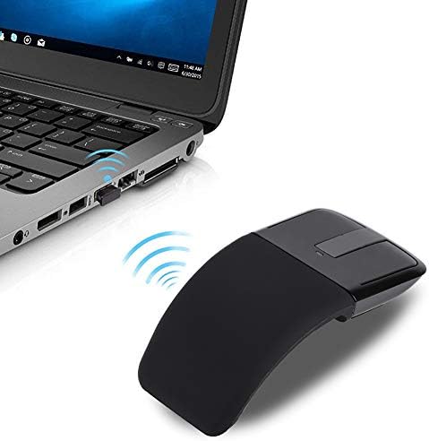 LIZEALUCKY Безжична Електродъгово Мишка за лаптоп Безшумни Компютърни Мишки Безжична Ультратонкая USB Преносима