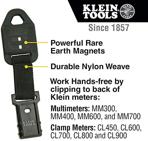 Мултицет Klein Tools MM700, Електрически тестер с автоматична настройка, за ac / dc, LOZ, температура, капацитет,