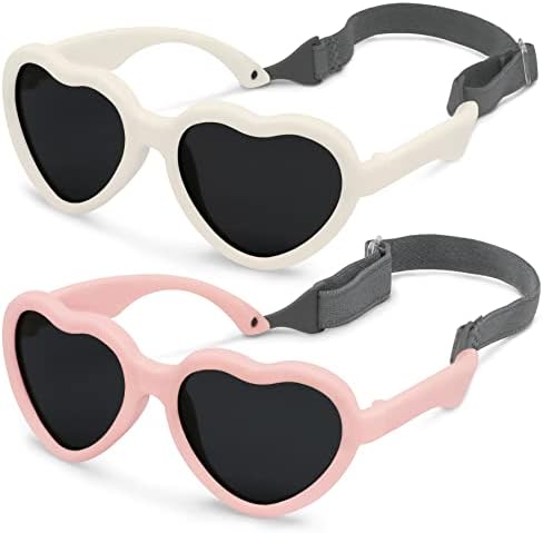 Olreco Детски Слънчеви очила Polarized на Гъвкави Слънчеви очила за Деца с Каишка Детски Слънчеви Очила За най-Малките