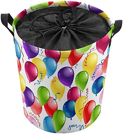 Цветни Балони Кръгли Торби За дрехи Водоустойчив Кошница За Съхранение С Дръжки И Затварящ на Шнур Капак